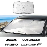 Car Windshield Sunshade Umbrella For Mitsubishi Outlander Lancer 9 EX ASX Pajero L200 Colt Eclipse Ralliart Delica auto parts