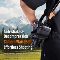 Camera Waist Belt Adjustable Stable Photography Fixed Belt Outdoor Fall Prevention Photography Belt For Sony Canon Fuji Nikon