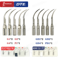 Woodpecker DTE Dental Ultrasonic Scaler Tip Scaling Tips Fit EMS UDS SATELEC ACTEON NSK Scaler Handpiece G1GD1 G2GD2 G4GD4 P1PD1