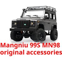 Mangniu Mn99s Mn98 Original Accessories Car Shell Mainboard Tire Remote Control Motor Gearbox Complete Set