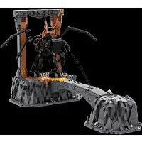 New 1863Pcs Famous The Rings Movie Series Moc Balrog Gandalfd Model Building Blocks Diy Creative Ideas Toys Birthday Gifts