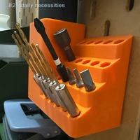 1Pc Drill Holder 20/50 Holes Bit Organiser Hole Board Screwdriver Stand Hex Shank Organiser Screwdriver Head Storage Toolbox