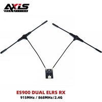 Axisflying ES900 DUAL RX ELRS Diversity Receiver 915MHz / 868MHz Built-in TCXO for RC Airplane FPV Long Range Drone