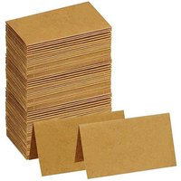 20/50/100 pièces papier Kraft couleur mariage Banquet Place carte Table carte Festival fête signe nom siège carte cadeau merci carte