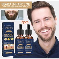 2pcs 30ml Beard Oil For Men Softens Strengthens Styling Beard Oil Beard Care Nourish Natural Oil Beard Care
