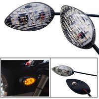1 paar LED Motorrad Blinker Licht Motorrad Bernstein Anzeige Für Honda Grom MSX 125 CBR600RR CBR 954 CBR 1000RR CBR 600 F4i