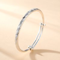 Fashion 925 Sterling Silver Woman Cuff Bracelet Meteor Adjustable Lucky Bangle Vintage Party Jewelry Charm Christmas Gifts