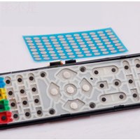 1Sheet Silicone Remote Control Button Repair Conductive Tape Patch Game Console Handle Ps4 Button Contact Failure Repair