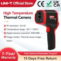 UNI-T Wärmebildkamera UTI32 Hochtemperatur-Wärmebildkamera Thermografiekamera Fußbodenheizung Rohrtesten -20-1000