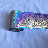 Fire Pattern Hot Stamping Foil Laser Colorful Heat Transfer Film for Fishing Lures Artificial Hard Baits Fish Accessories 120M