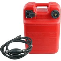 Boat Outboard Fuel Tank Oil with Yamaha Connector Fuel Hose Box for Boats Yacht Engine 24L