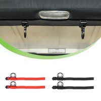 Car Roll Bar Coat Hook Hanger Hanging for Jeep Wrangler JT JL JLU JK JKU TJ CJ YJ 1997-2025 Sports Sahara Rubicon Accessories