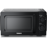 Microwave 20L 700W 6 power levels + defrosting Compact table microwave with mechanical rotary controls Easy cleaning
