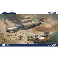 Eduard Plastic Assembled Aircraft Model Kit 3405 Bf 108 Weekend Edition 1/35