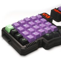 Silakka54 Wired Split Keyboard Adjustable Tilt Stand QMK VIAL Customizable Programmable Office Gaming Typists Gamers Ergonomic