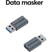 USB/Type C Data Blocker USB/Type C Male Anti Hacking Charge Adapter Anti Privacy Leak Converter Mobile Data Blocker