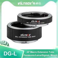 Viltrox DG-L Auto Focus Macro Extension Tube Electronic Metal Lens Adapter 12mm 24mm for Leica Panasonic Sigma L Mount Camera