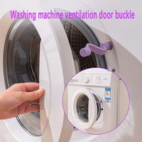 Ventilation door buckle of washing machine, anti odor buckle of drum washing machine, magnetic fixing buckle,