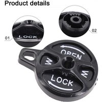 AliExpress TOOPRE Mountain Bike Front Fork Lock Cap Switch Manual Lockout Assembly Kit For XCR/XCM Bicycle Control Lock Cover Accessories