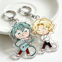 Cookie Alien Stage in Crk Style Chibis Keychains for Accessories Bag Luka Ivan Till Mizi Hyuna Sua Keyrings Jewelry Fans Gifts