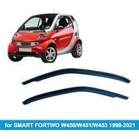 Window Visor Rain Guards for SMART FORTWO W450/W451/W453 1998-2021 Wind Deflectors Car Door Visor Vent Shades