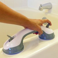Shower Handle Bathtub and Shower Grab Bar Suction Handle Bathroom Bathtub Handle Useful for Disabled and Elderly Safe