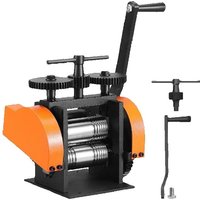 SucceBuy 45/57/75/76 mm Schmuck-Wälzmaschine, 3-in-1-Multifunktions-Wälzwerk für die Herstellung von Metallschmuck, Blech, quadratischer Draht