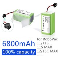 Original High-quality14.8V 6800mAh Li-ion Battery for Conga Excellence 950 990 1090 1790 1990 Deebot N79S N79 DN622 Eufy Robovac
