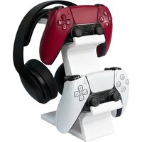 3D Printed Game Controller Headphone Integrated Stand Universal Standing Stand for PS4/PS5/XBOX Controller Headphone