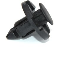 8mm Car Rivet Retainer Clip Auto Bumper Fender Push Clips Plastic Fastener Black Clip for Universal Vehicle 10/20/30/40/50Pcs