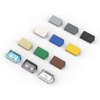 10 PCS 85984 Parts Slope 30° 1X2 X 2/3 Building Blocks 100% Compatible DIY Bricks Toys