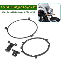 For Suzuki C50/C90 7'' LED Hedlight Adapter Ring V2 Boulevard C50 C90 Motorcycle 7" LED Headlight Adapter Kit