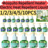 Répulsif anti-moustiques sans odeur 1/2/3/4/5 pièces, répulsif électrique liquide contre les insectes et les nuisibles