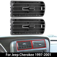 Dashboard Center Air Conditioner Vent Outlet Panel For Jeep Cherokee 1997-2001 | Wrangler TJ 1997-2006 AC Grille 5FS10LAZAB