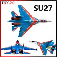 Hobby Model Su-27 Twin 30-Pipe Remote Control Assembled Rc Model Desktop Ornament Fixed-Wing Scale Aircraft