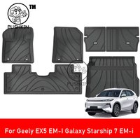 RHD LHD Car Floor Mats For Geely EX5 EM-i Geely Starship 7 EMI 2025 2026Cargo Liners Waterproof Non-slip Floor Trunk Mats Access