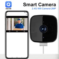 Mini Cube Camera Wifi Indoor Security IP Cam with Two-Way Audio Human Detection Night Vision Home CCTV Surveillance Cameras