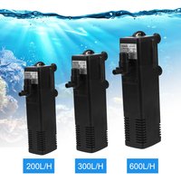 Low Level Water Turtle Tank Filter Aquarium Fish Tank Oxygen Increasing Pump EU Plug Submersible Water Filter Pump