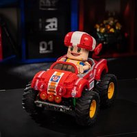 2026 Red Monster Off Road Truck Building Block Model Adult Assembly Stress Relief Toy Desktop Decor Birthday Gift