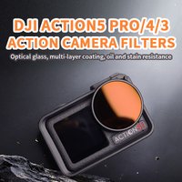 Suitable for DJI Lingmou Action5 Pro/4/3 filter motion camera UV protection CPL polarizer ND dimming quick installation
