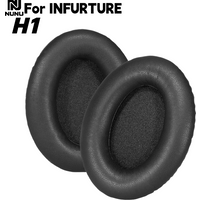 Replacement protein leather Ear Pads Cushions For INFURTURE H1 Headphone Soft Memory Foam Pads/Earpads repair parts