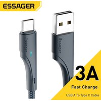 Essager USB Type C Cable 3A Fast Charger for Xiaomi Redmi Samsung Huawei USB C CableC Date Wire Mobile Phone Charging Cable Cord