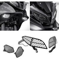 Matte Black Headlight Protector Guards For Yamaha Tracer 9 Tracer9 GT 2021 2022 Motorcycle Head Light Protection Grill Cover