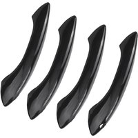 A61E-ABS Black Outside Exterior Door Handle Protector Cover Trim for-BMW 5 6 7 Series F07 F10 F11 F06 F12 F13 F01 F02