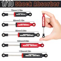4PCS 70/80/90/100/110mm Shock Absorber Damper Built-in Spring for 1/10 Axial SCX10 TRX4 D90 Redcat Capra RC Crawler Truck Cars