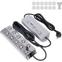 4/6/8/10/12 Head Stainless Steel Ultrasonic Humidifier Mist Maker Fogger Greenhouse Hydroponics Fog Sprayer Generator
