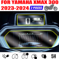 For YAMAHA XMAX300 2023 2024 XMAX 300 Accessories Scratch Cluster Screen Dashboard Motorcycle Protection Instrument Film
