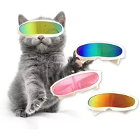 Cool Cat Dog Goggles Sunglasses Funny Cute Cat Small Dog Sunglasses for Kitten Photography Props Cosplay Costume Pet Accessories