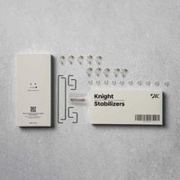 Swsgkeys Knight Keyboard Stabilizers Switch Customization 2U 6.25U 7U Spacebar Fixed Plate for Mechanical Keyboards Accessories