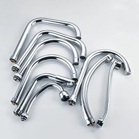 1Pc Stainless Steel Kitchen Sink Faucet Pipe Connection Saving Nozzle Faucet Connector Rotate Outlet Tube Kitchen Accessories